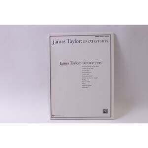 James Taylor, Greatest Hits, Songbook, Alfred 1978 Sheet Music, ~ 251016-WH 1377